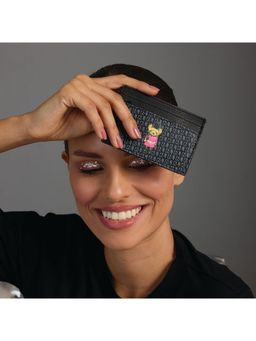 Hamster London - Black Ted H Limiblack Ted Edition Card Holder (S)