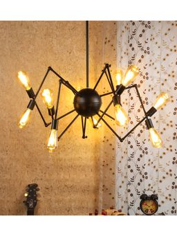 DecorativeRay - 12 Light Iron Rod Chandelier