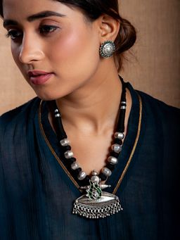 Neeta Boochra - 925 Sterling Silver Turquoise Gemstone Earring