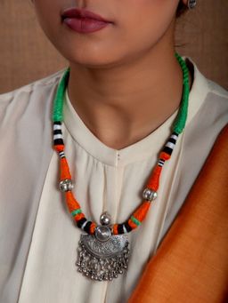 Neeta Boochra - 925 Sterling Silver Necklace