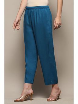 Biba - Blue Rayon Pants