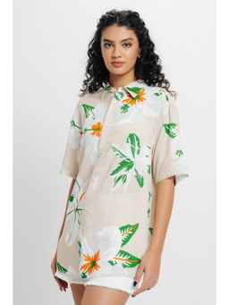 FREAKINS - Regular Fit Short Sleeve Viscose Shirt