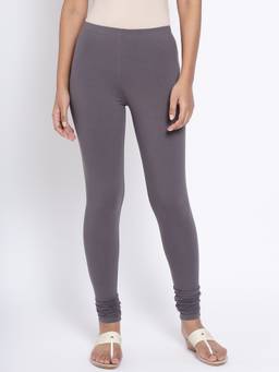 Aurelia - Grey Skinny Fit Churidar