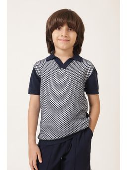 One Friday - Boys Half Sleeve Polo T-Shirt
