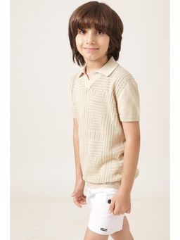 One Friday - Boys Half Sleeve Polo T-Shirt
