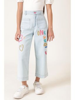 One Friday - Girls Classic Blue Denim Jeans