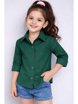 Pink Chick - Cotton Full Sleeves Solid Shirt