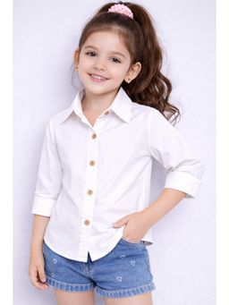 Pink Chick - Cotton Full Sleeves Solid Shirt
