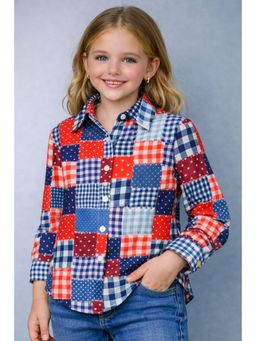 Pink Chick - Cotton Full Sleeves Printed Shirt