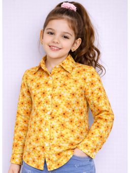 Pink Chick - Cotton Full Sleeves Floral Shirt