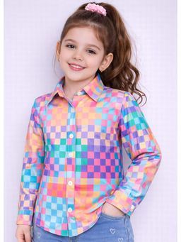 Pink Chick - Cotton Full Sleeves Printed Shirt