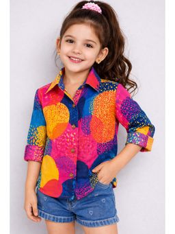 Pink Chick - Cotton Full Sleeves Printed Shirt