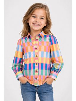 Pink Chick - Cotton Full Sleeves Printed Shirt