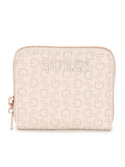 Guess - Women Beige Printed Wallet