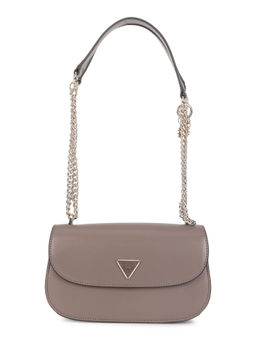 Guess - Women Taupe Solid Sling Bag
