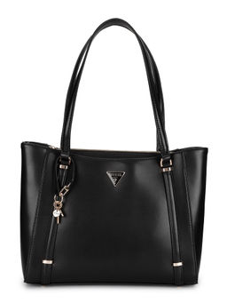 Guess - Women Black Solid Tote Bag