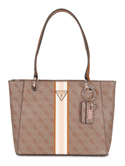 Guess - Women Brown Printed Tote Bag