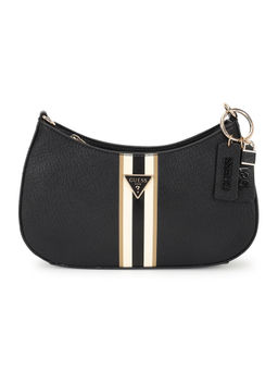 Guess - Women Black Textured Handbag