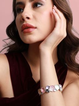 Sohi - Women Multicolour Metallic Tree Bracelet