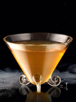 Smokey Cocktail - Stemless Martini Glass (Pack of 2)