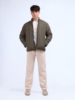 Arrow Sports - Mens White Solid Jacket