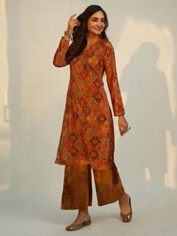 Roze - Shiza Velvet Kurta