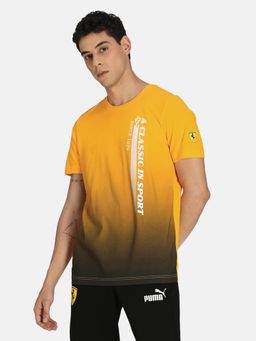 Puma - Ferrari Motorsport Race Graphic Men Yellow T-Shirts