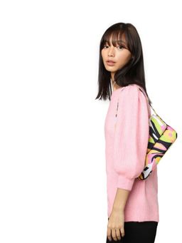 ONLY - Womens Woven Beige Sweater