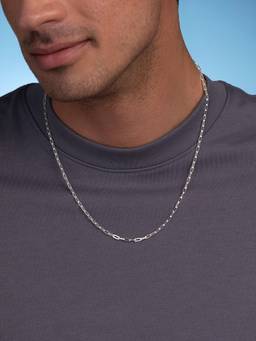 Shaya by CaratLane - Unisex Silver No Plating Plated Necklace