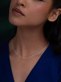 Shaya by CaratLane - Unisex Silver No Plating Plated Necklace
