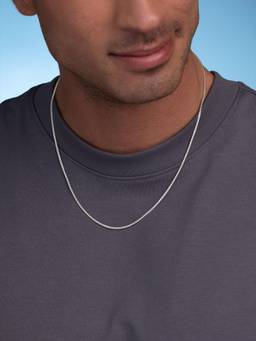 Shaya by CaratLane - Unisex Silver No Plating Plated Necklace