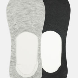 Secrets By ZeroKaata - Unisex Pack Of 2 Assorted Shoe Liners Socks (Free Size)