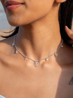 Shaya by CaratLane - Shell Yeah Necklace In 925 Silver