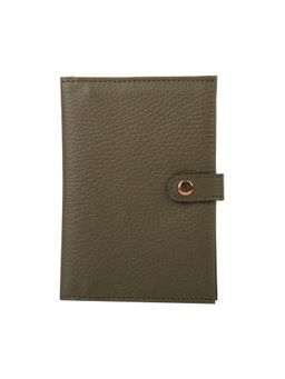 Misfit Panda - Voyager Banana Fibre Coffee Brown Passport Wallet