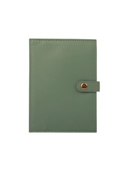 Misfit Panda - Voyager Banana Fibre Coffee Olive Passport Wallet