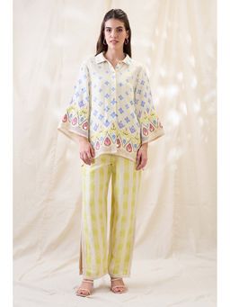 Soup by Sougat Paul - Kitchra Appliqued Embellished Co-Ord (Set of 2)