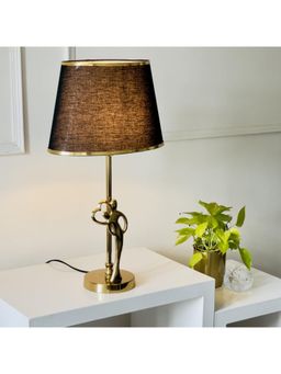 CasaGold - Valentine Brass Gold Metal Table Lamp Lamps For Living Room