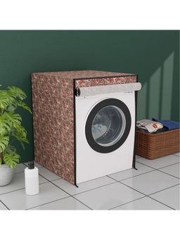 Kuber Industries - Front Load Brown Washing Machine Cover IFB/6 Kg to 7.5 Kg