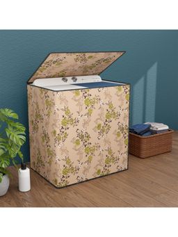 Kuber Industries - Beige Washing Machine Cover (6 Kg-6.5 Kg) (7 Kg-7.5 Kg)