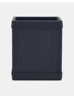 Fabindia - Navy Blue Bodh Leather Stationery Holder
