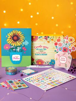 Doodle Collection - B5 Dream Life Yearly Planner Gift Set