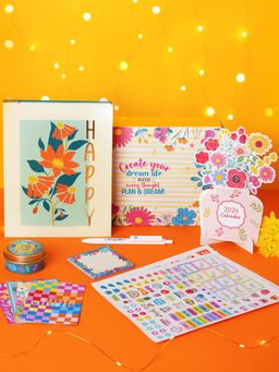 Doodle Collection - B5 Dream Life Yearly Planner Gift Set