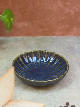 WEAVING HOMES - Blue Blossom Bowl