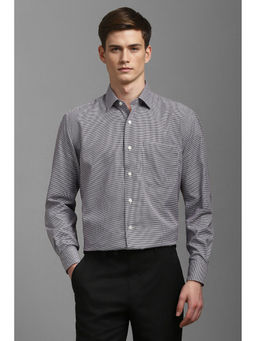 Louis Philippe - Men Multi-Color Classic Fit Print Full Sleeves Formal Shirt