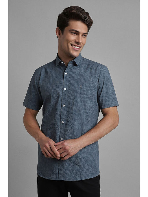 Simon Carter Blue Shirt