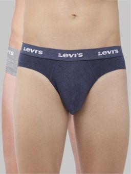 Levi's - Men Cotton 100 Ca Solid Neo Brief Snug Fit (pack Of 2) Multi-Color