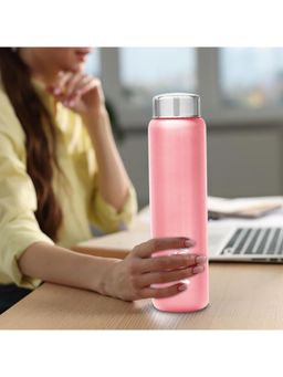 Milton - Light Pink Aqua Stainless Steel 920 Ml Water Bottle