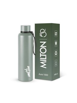 Milton - Grey Aura 1000 Stainless Steel Water Bottle