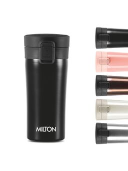 Milton - Black Thermosteel Vacuum Insulated Travel Coffee Mug