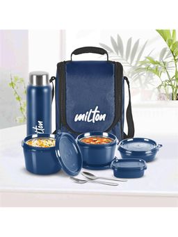 Milton - Blue Pro Lunch Box with Steel Cutlery